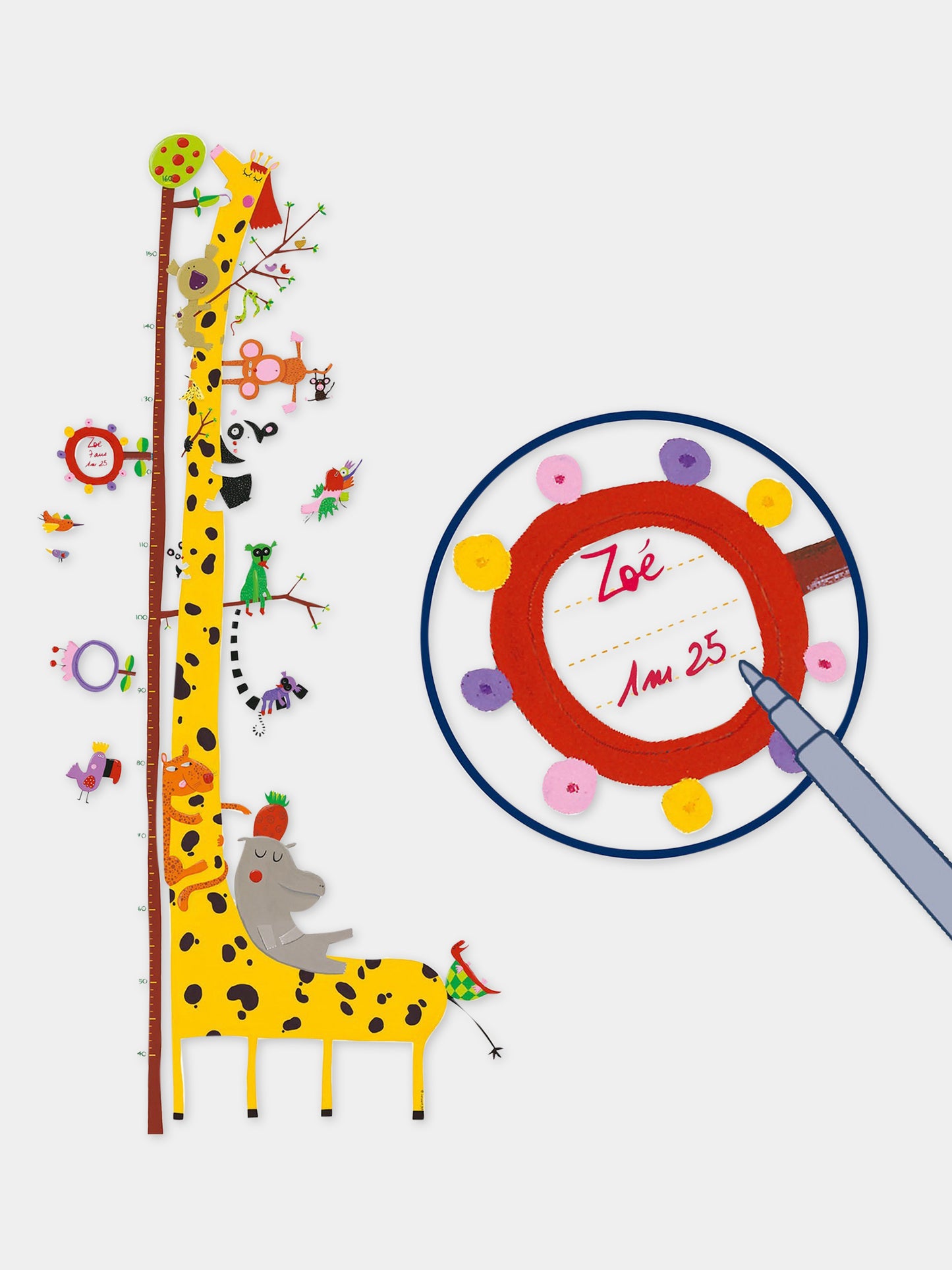 Grafico multicolor per bambini,Djeco,DD04037