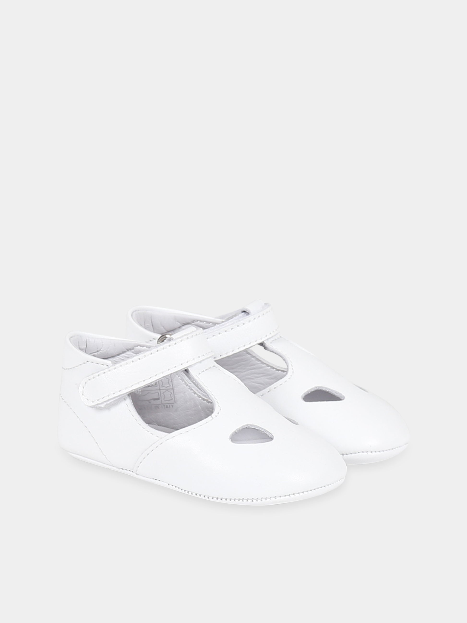 Scarpe bianco per neonati,Gallucci Kids,C00045AM337100