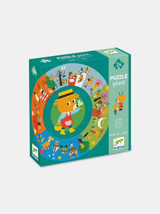 Puzzle multicolor per bambino  The Year ,Djeco,DJ07016