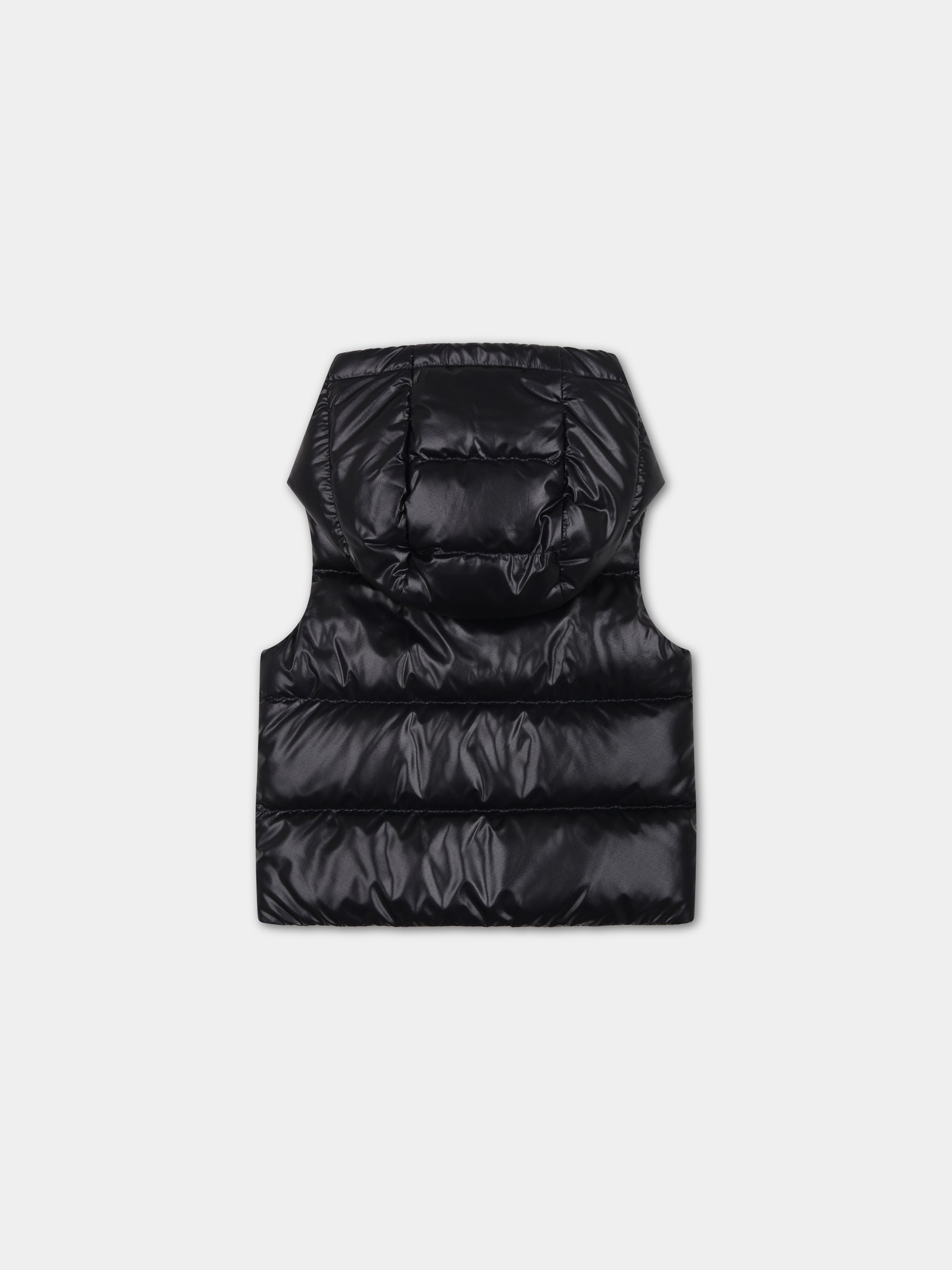 Gilet Peter blu per neonato con logo,Moncler Kids,951 1A00007 595ZJ 778