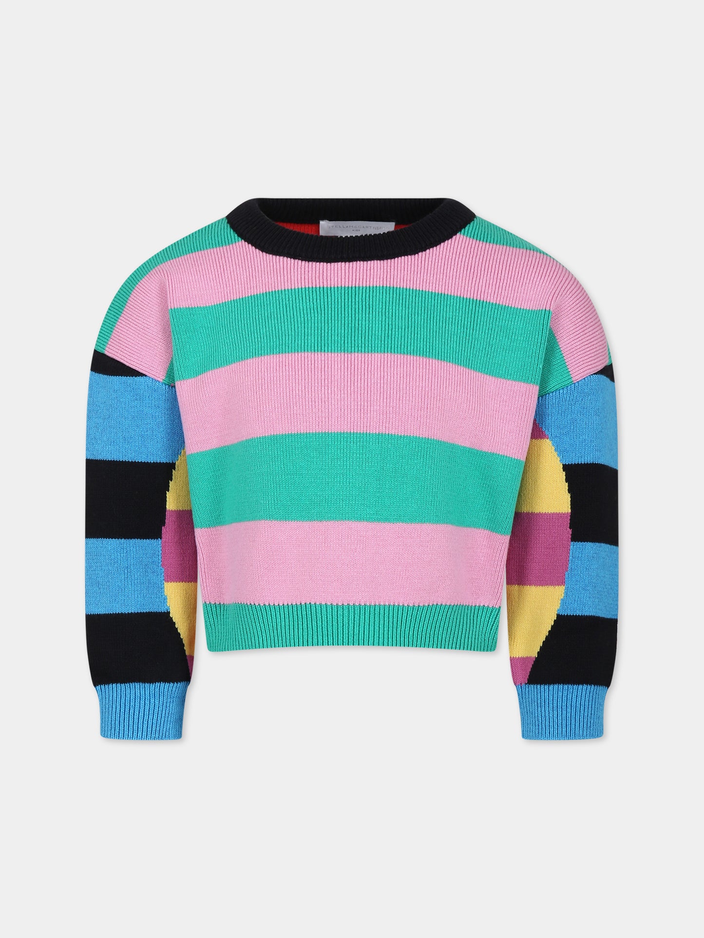 Maglione multicolor per bambina,Stella Mccartney Kids,TT9B50 Z1562 999