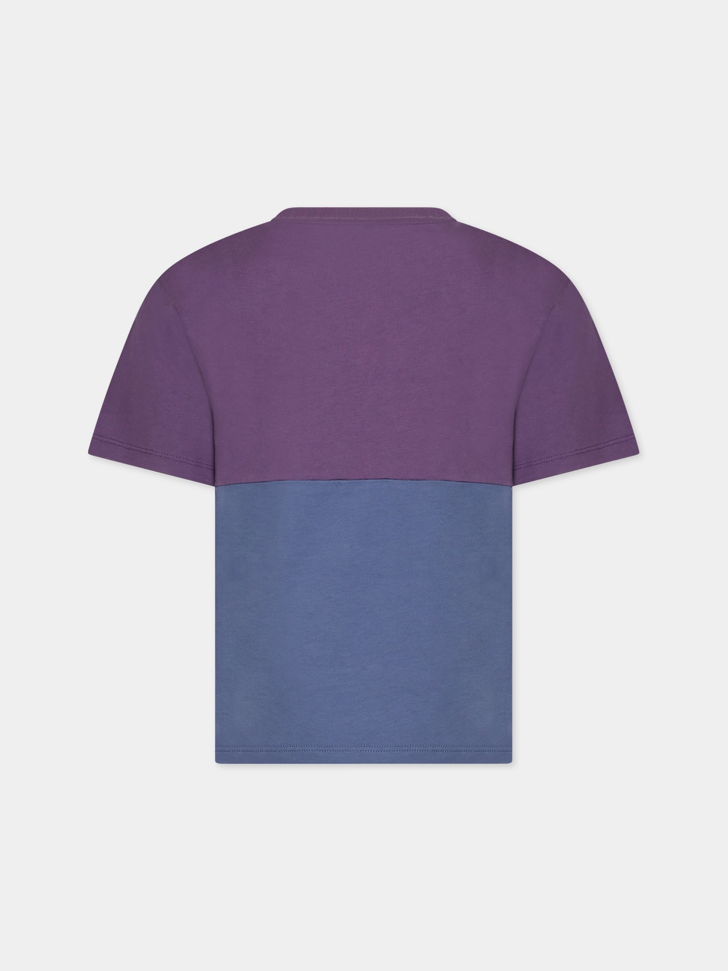 T-shirt multicolor per bambino con stampa,Stella Mccartney Kids,TT8Q61 Z0434 999