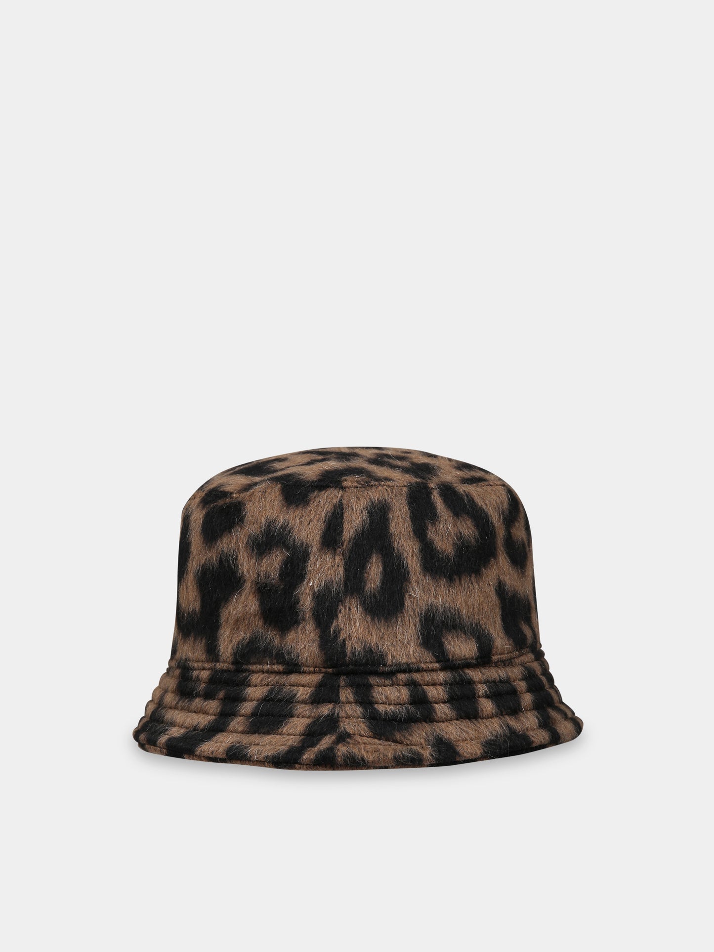 Cloche marrone per bambina con logo,Balmain Kids,BT0A27 E0121 315NE