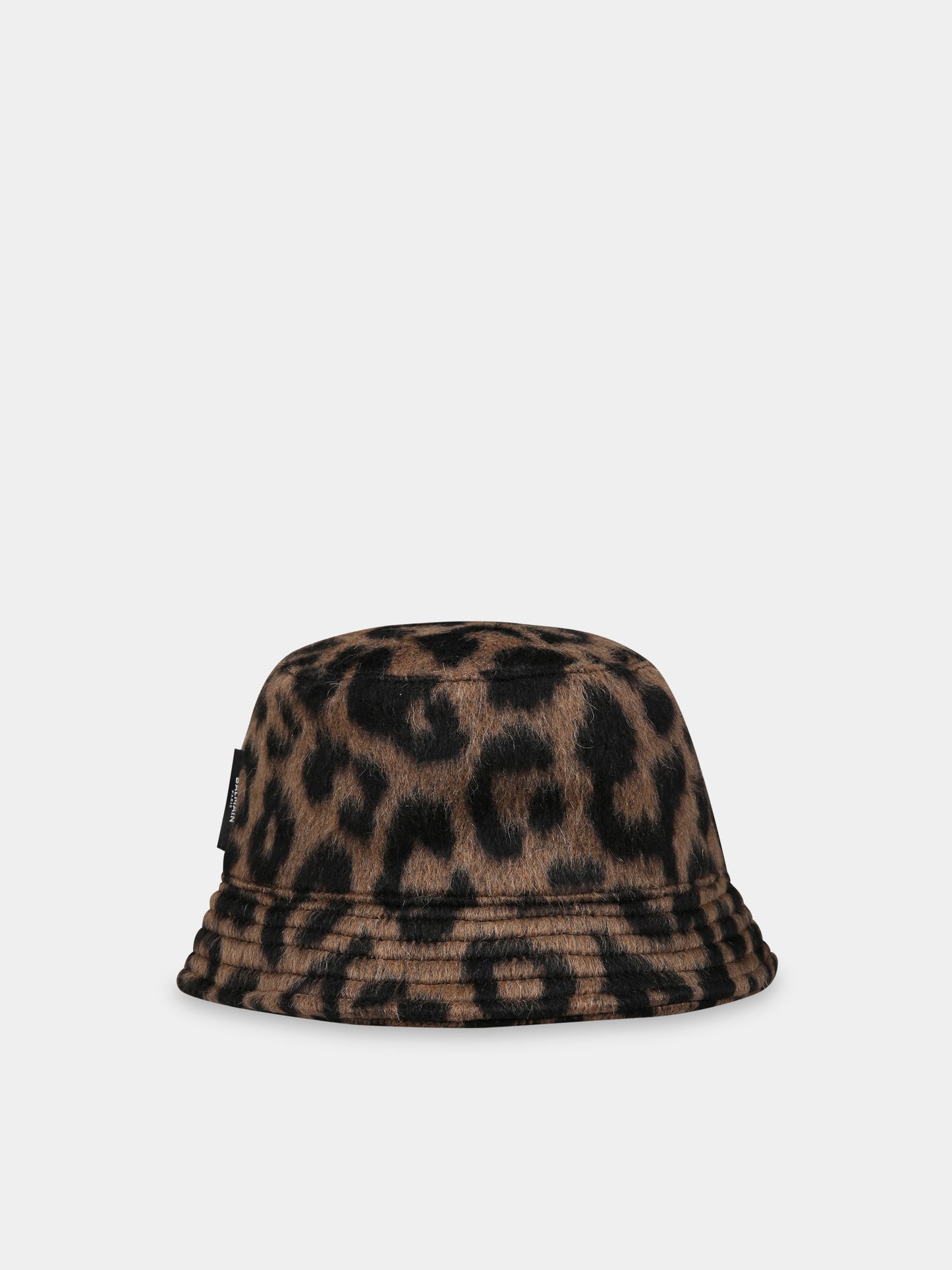 Cloche marrone per bambina con logo,Balmain Kids,BT0A27 E0121 315NE