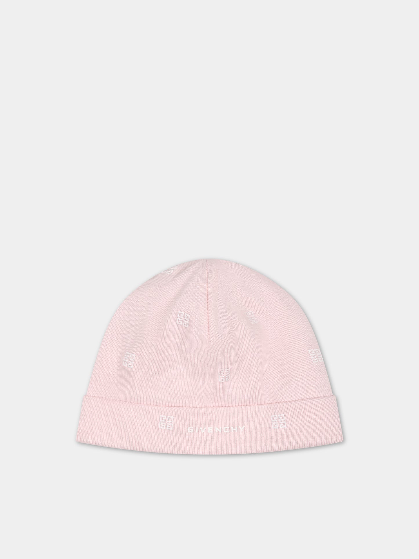 Set bianco per neonata con motivo 4G,Givenchy Kids,H98185 44Z