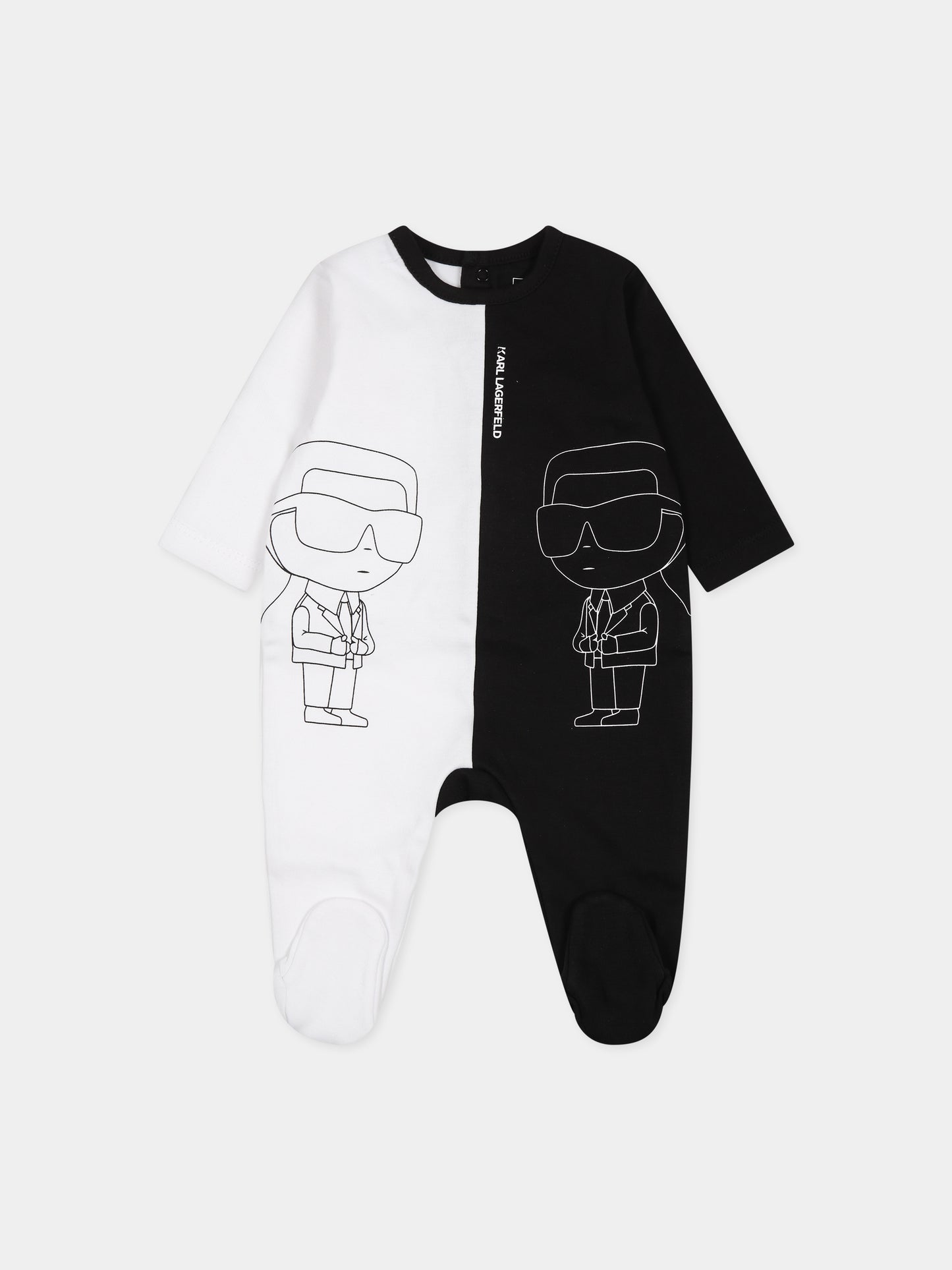 Set nero per neonato con logo,Karl Lagerfeld Kids,Z98146 M41