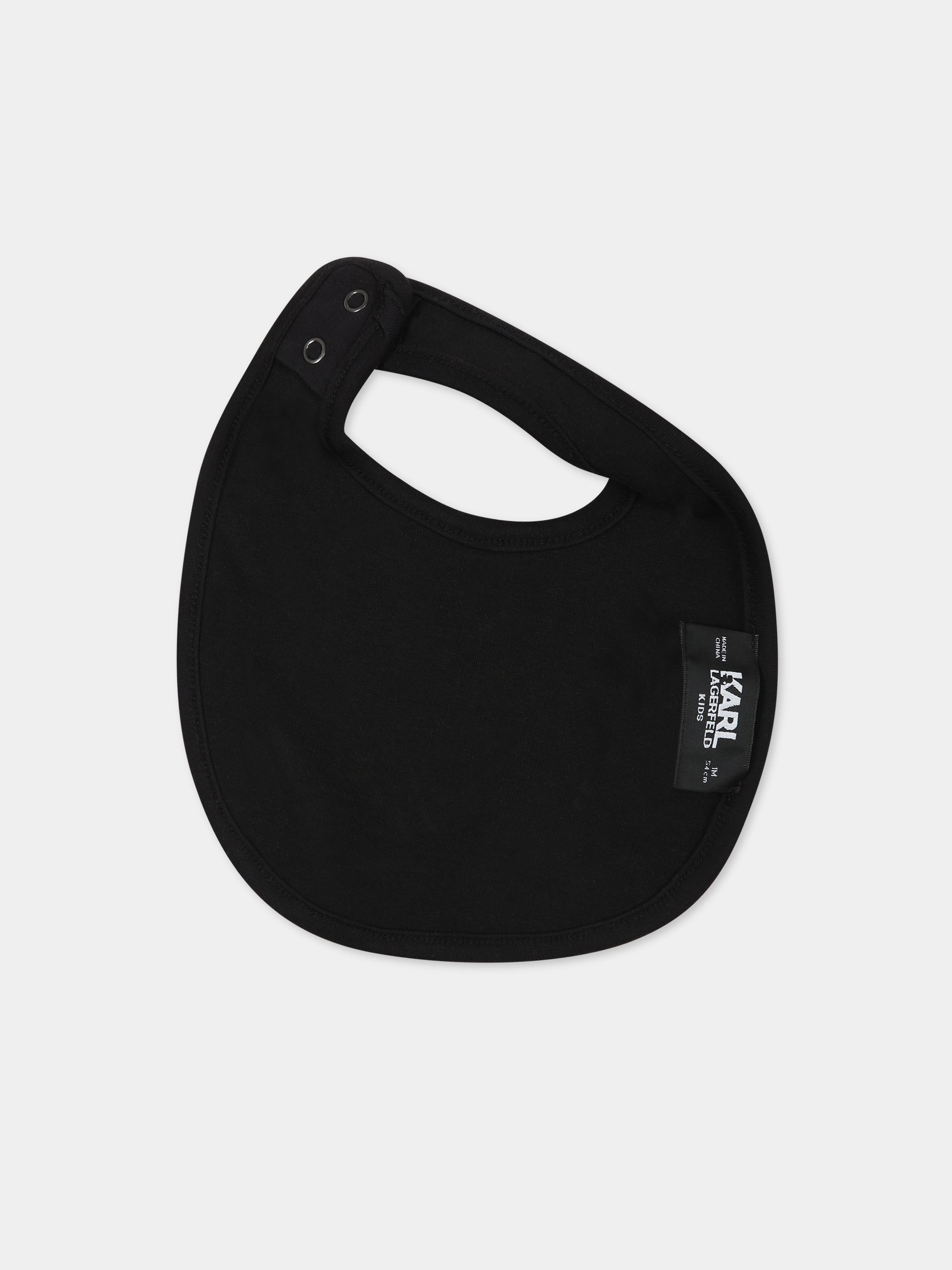 Set nero per neonato con logo,Karl Lagerfeld Kids,Z98146 M41