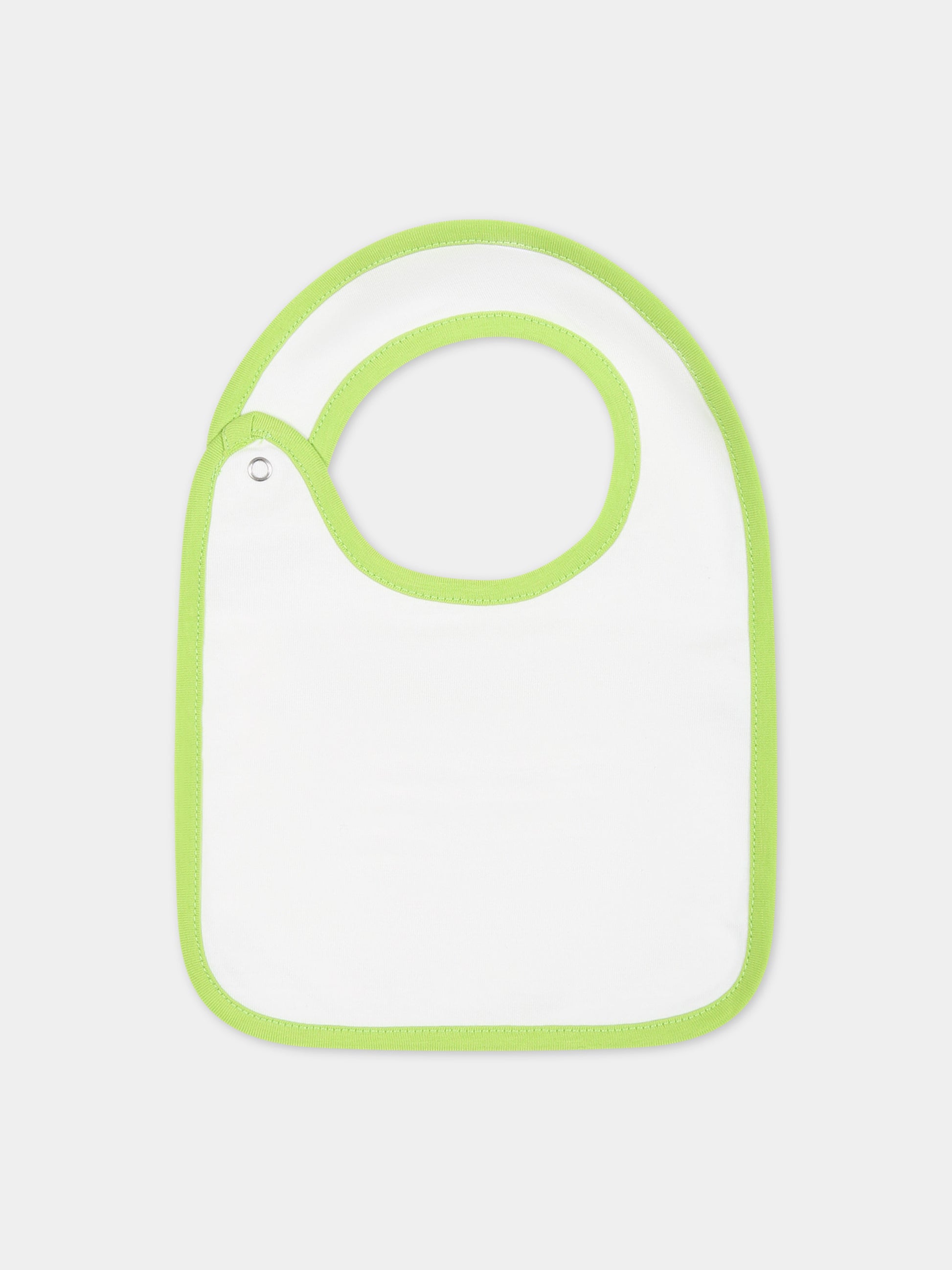 Set bianco per neonati con Teddy Bear e logo,Moschino Kids,MMY04X LAB72 80799