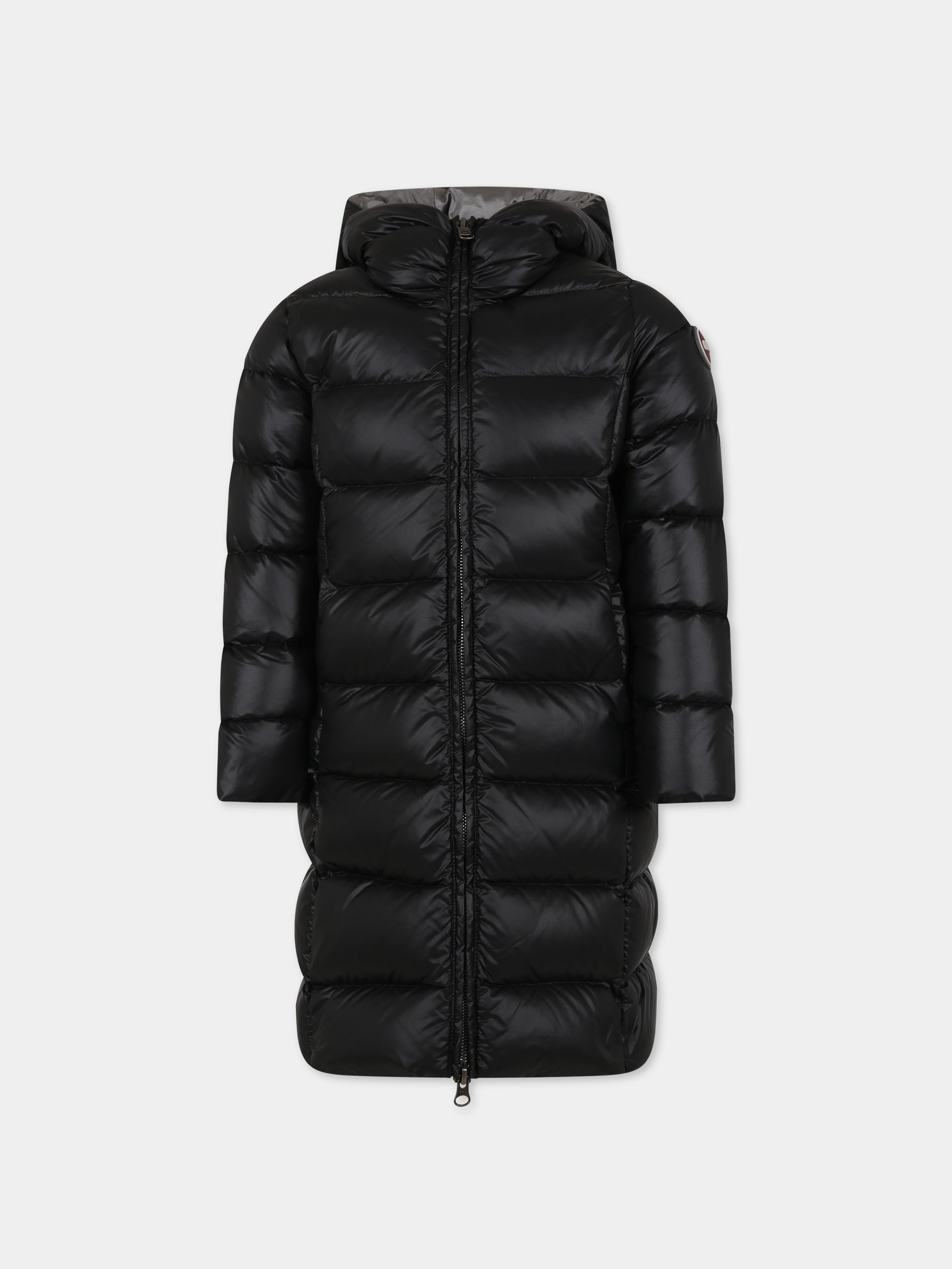 Piumino nero per bambina con logo,Colmar Originals Kids,3499A 5WG 99