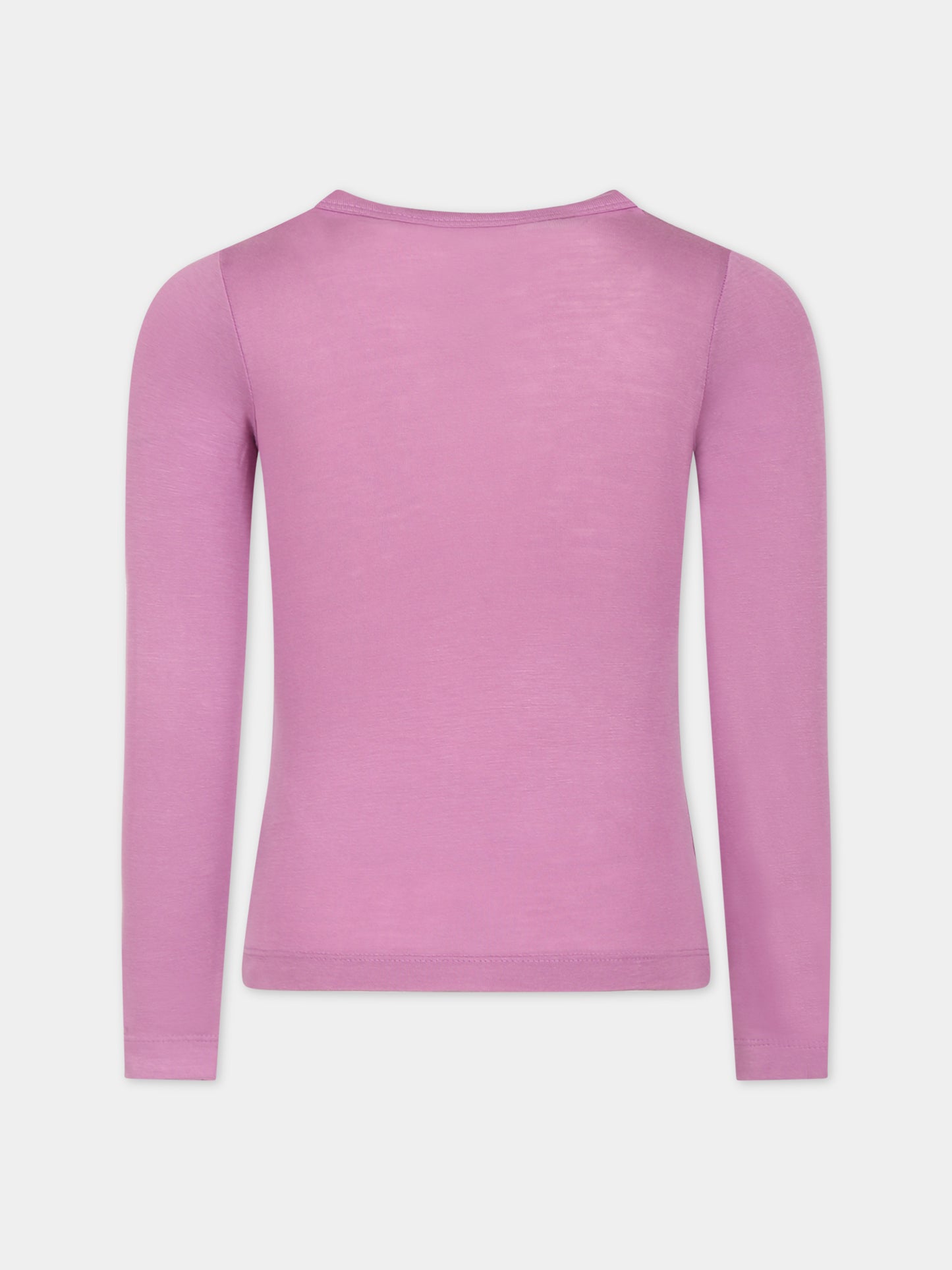 T-shirt rosa per bambina,Molo,2W23A404 8765