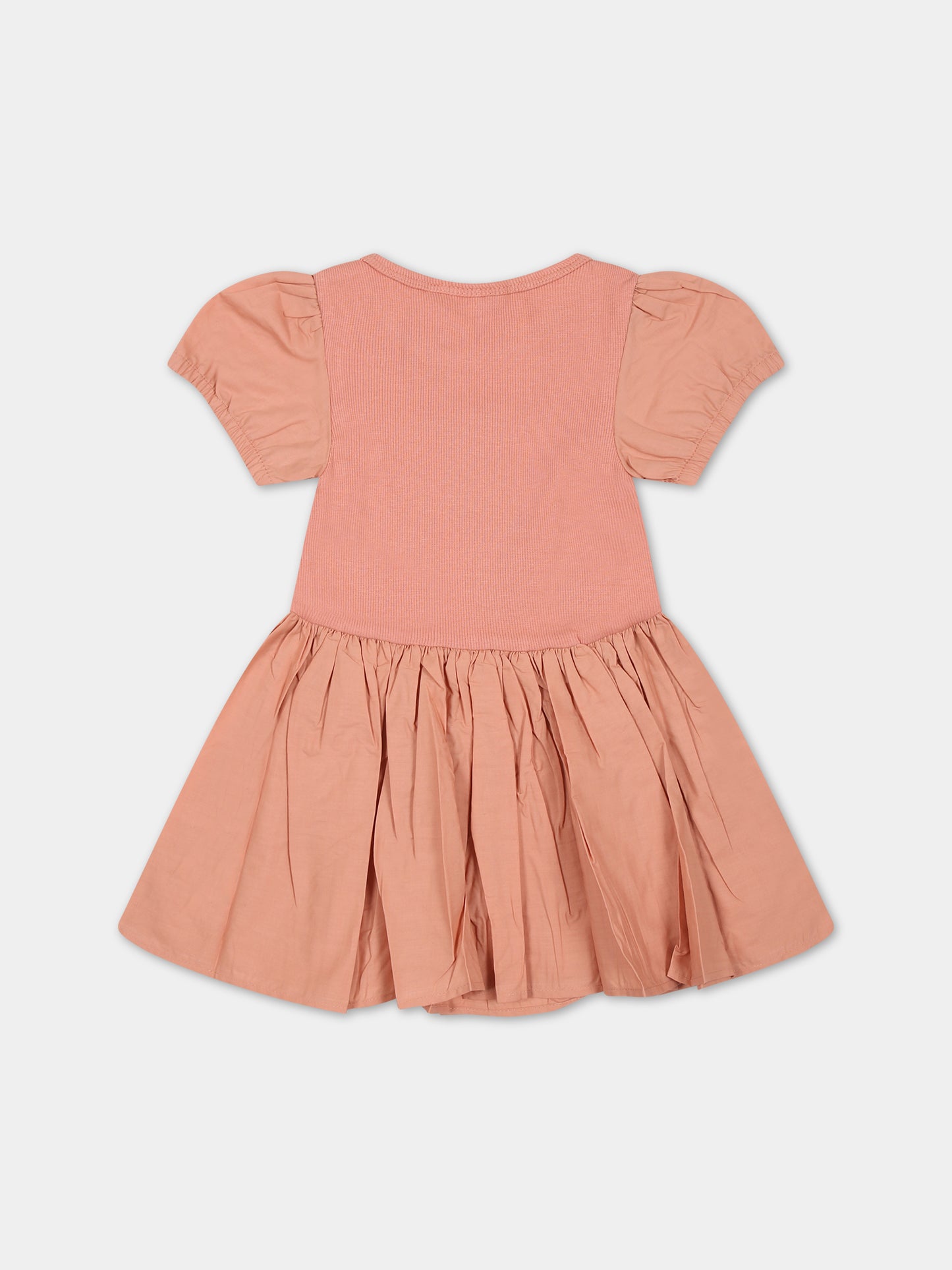 Vestito rosa per neonata con logo,Molo,4W23E103 8710