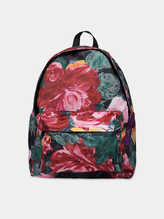 Zaino multicolor per bambina con stampa floreale,Molo,7W23V204 6857