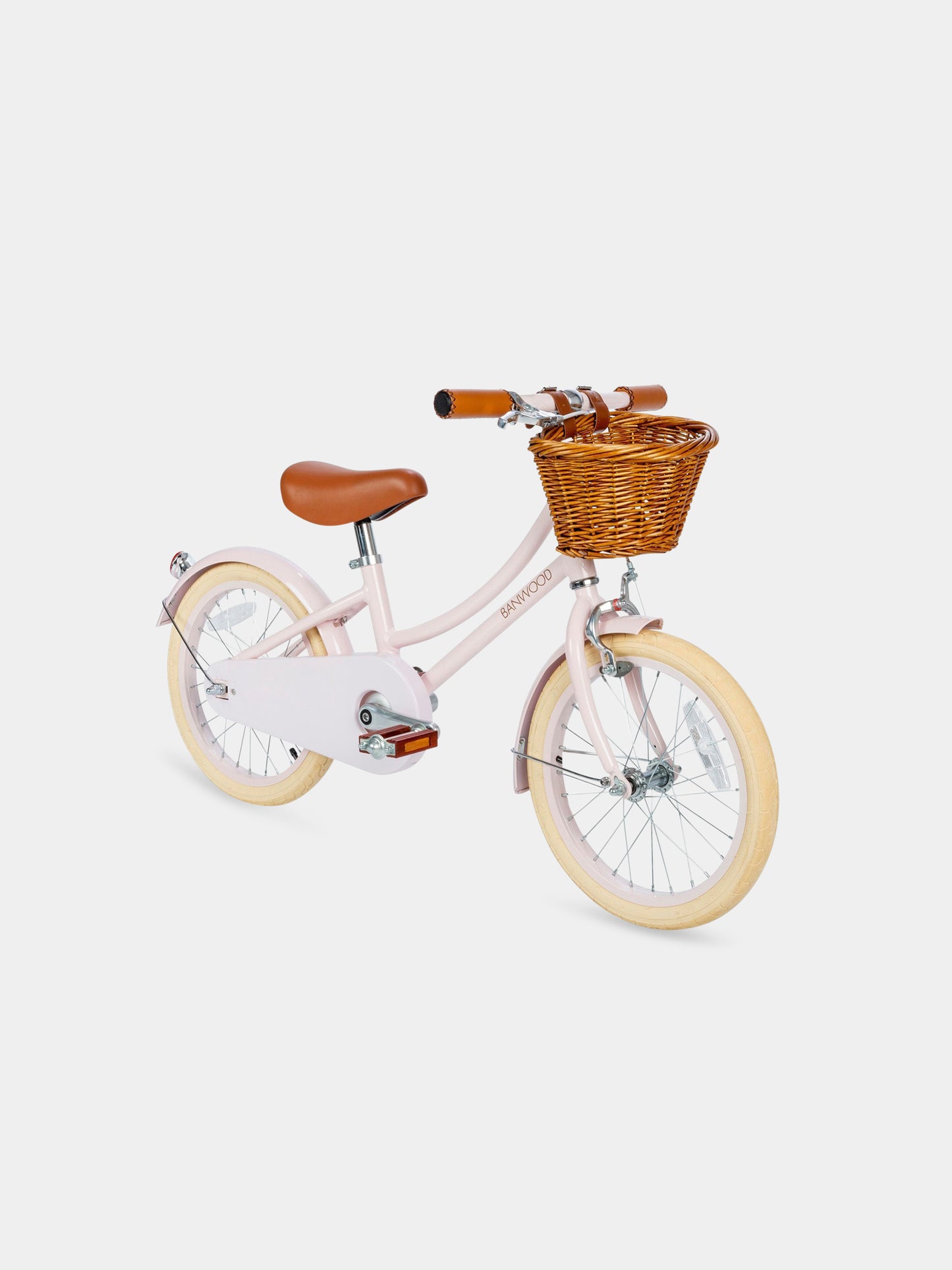 Bicicletta rosa per bambina con logo,Banwood,BW CL PINK