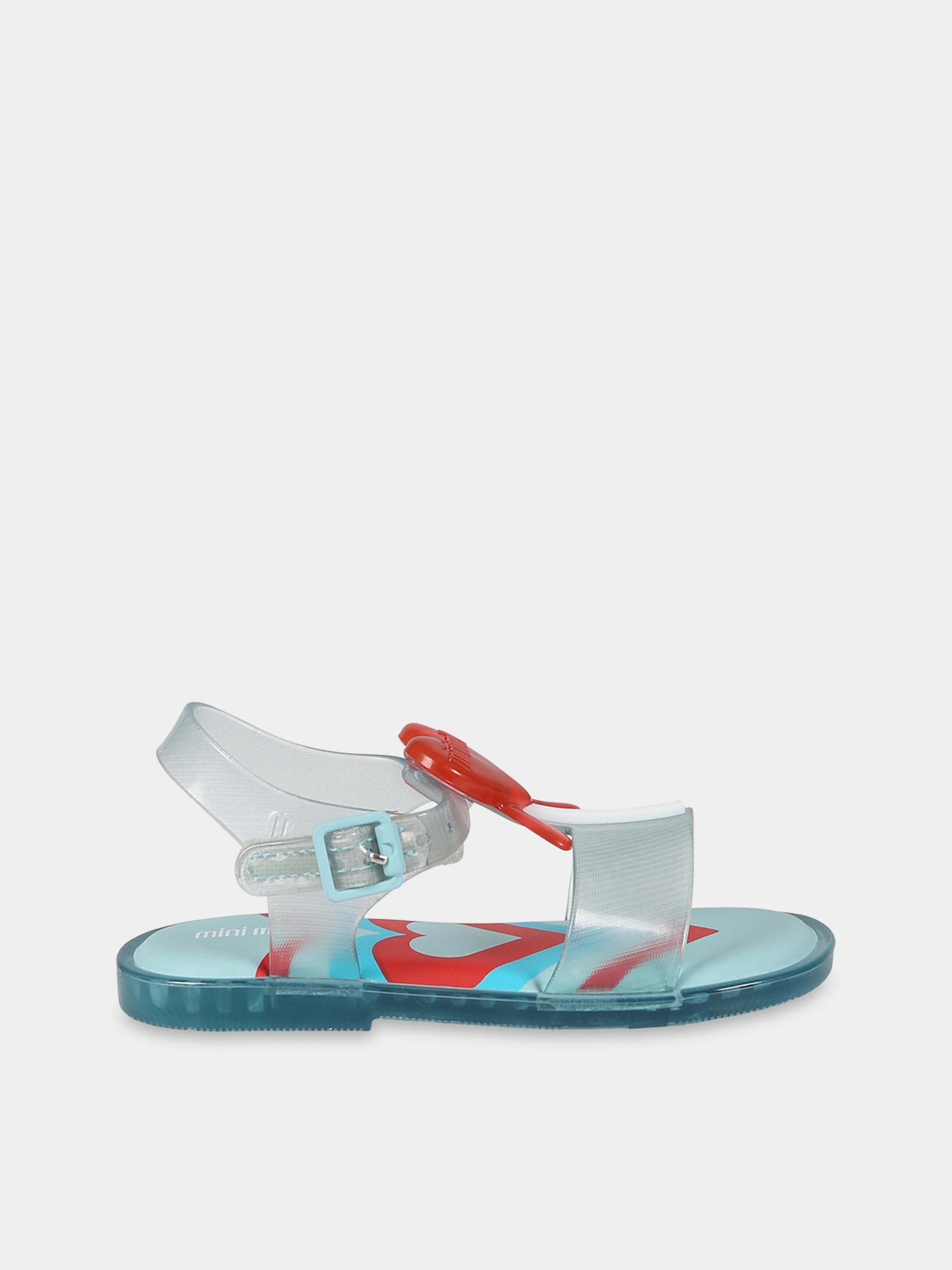 Sandali multicolor per bambina con lecca lecca,Mini Melissa,33545 AB599