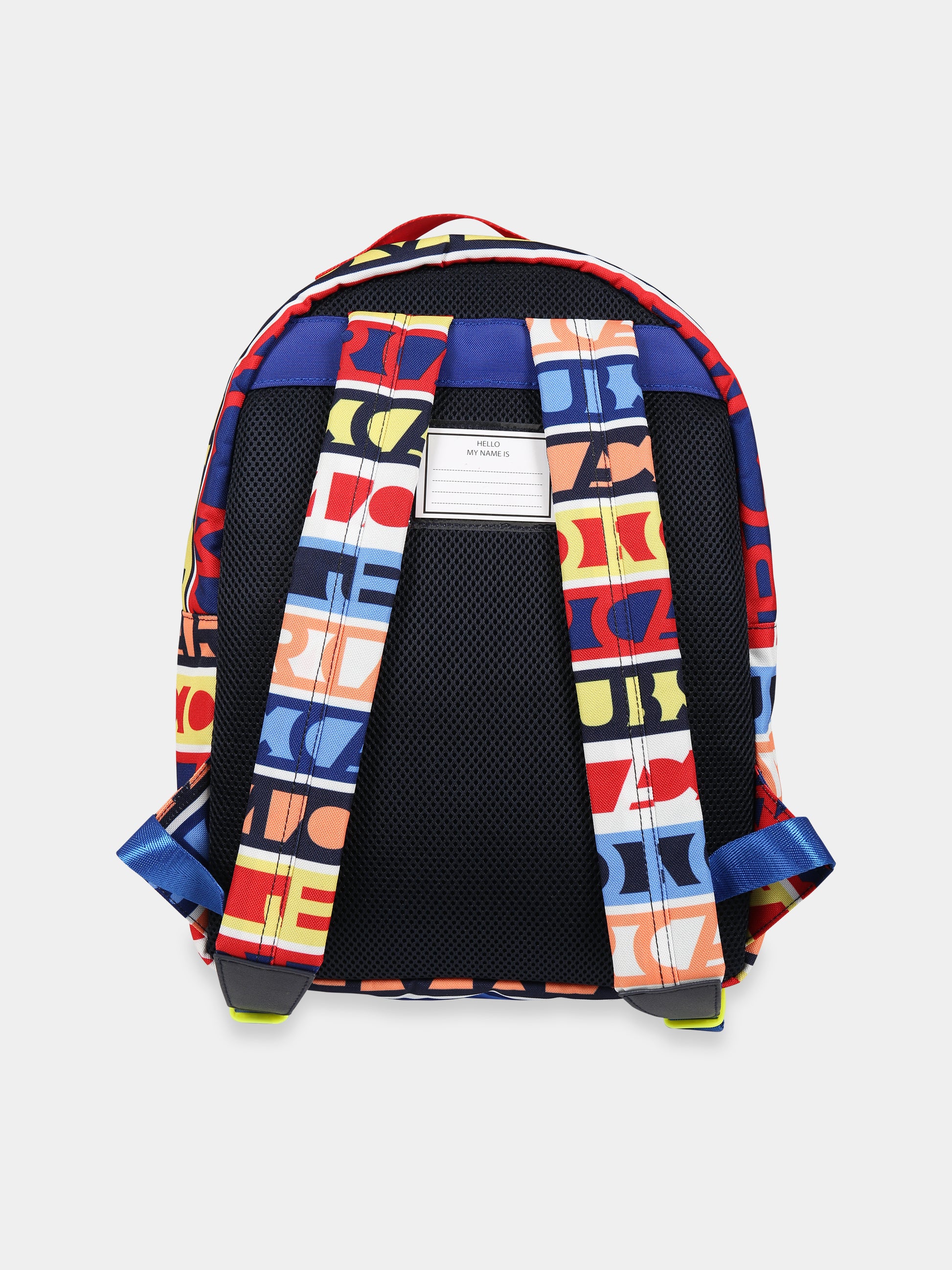 Zaino multicolor per bambini con logo,Little Marc Jacobs,W20084 V55