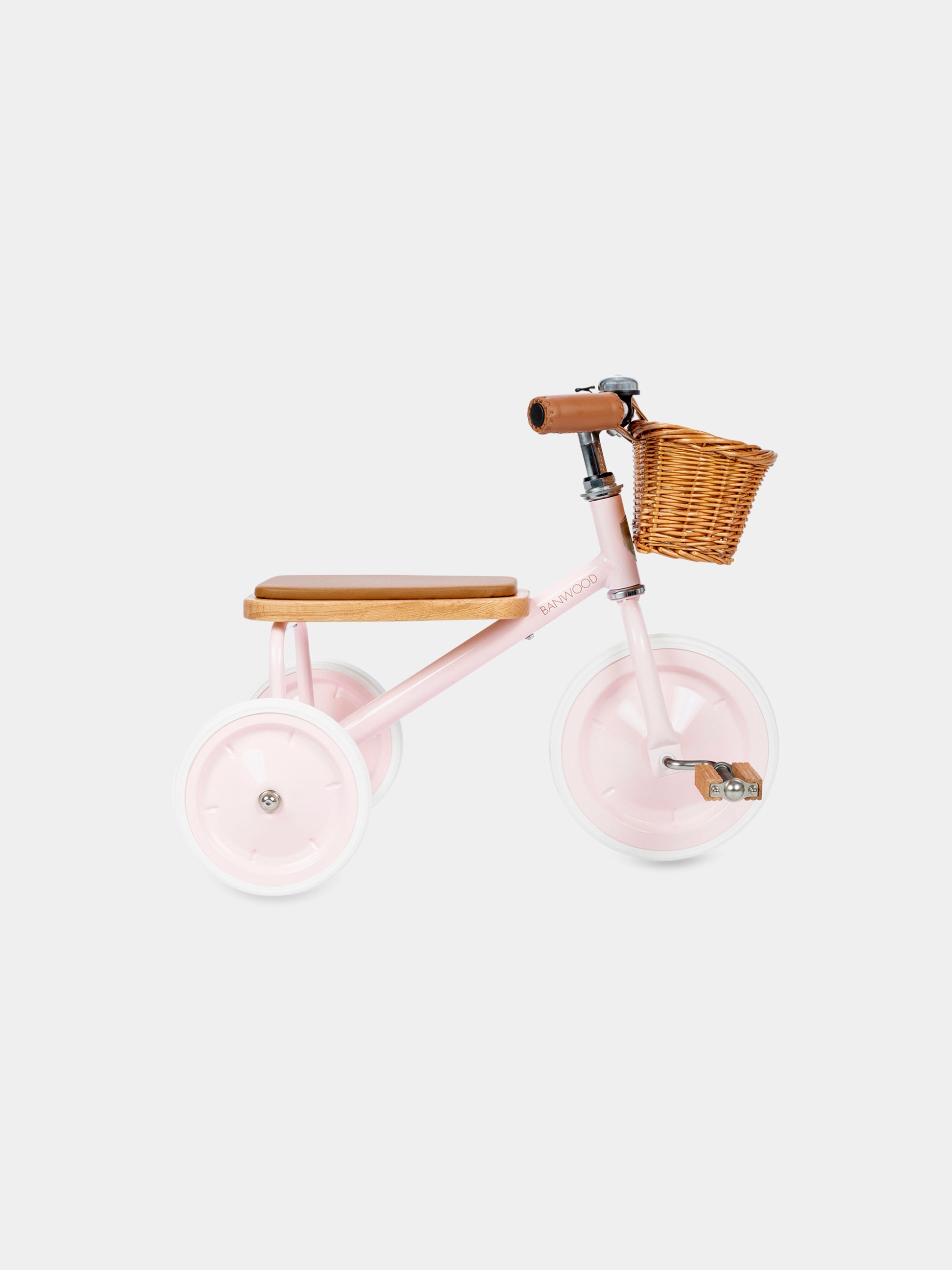 Triciclo rosa per bambina con logo,Banwood,BW TRIKE PINK