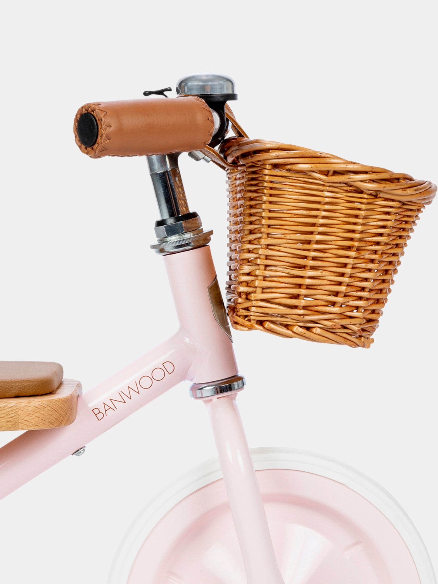 Triciclo rosa per bambina con logo,Banwood,BW TRIKE PINK