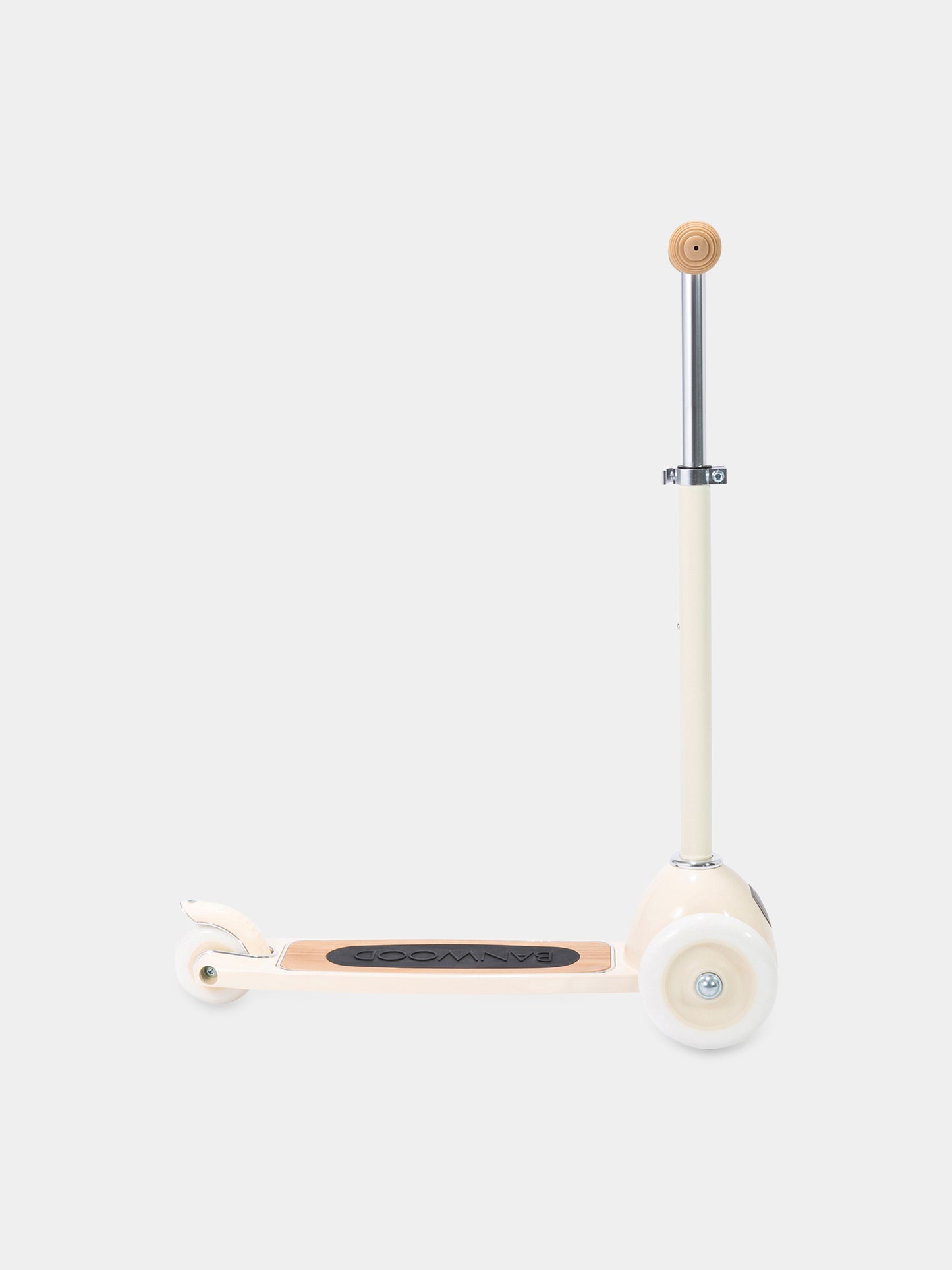 Monopattino avorio per bambini con logo,Banwood,BW SCOOTER CREAM