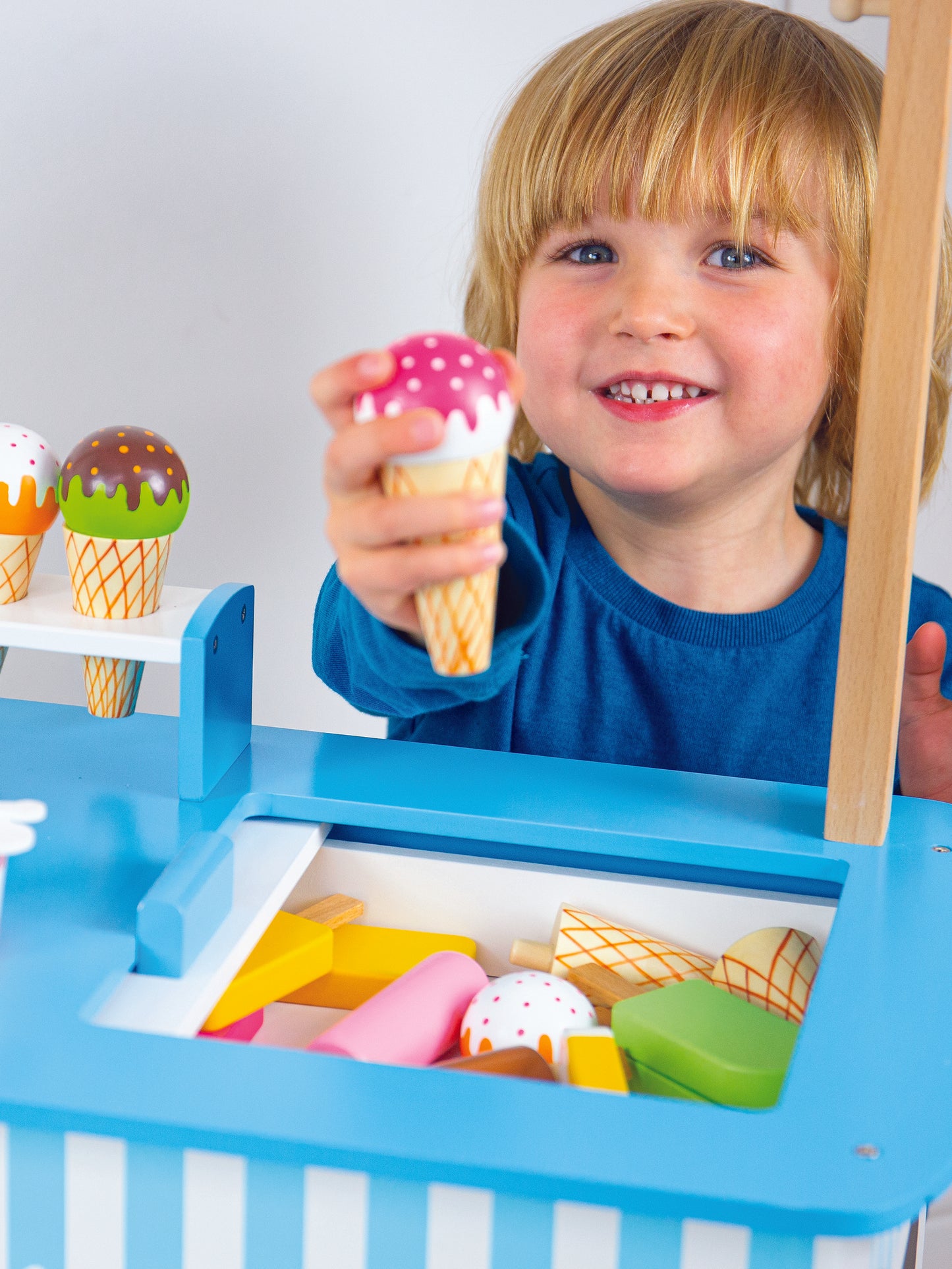 Carretto multicolor per bambini,Bigjigs,BJ409